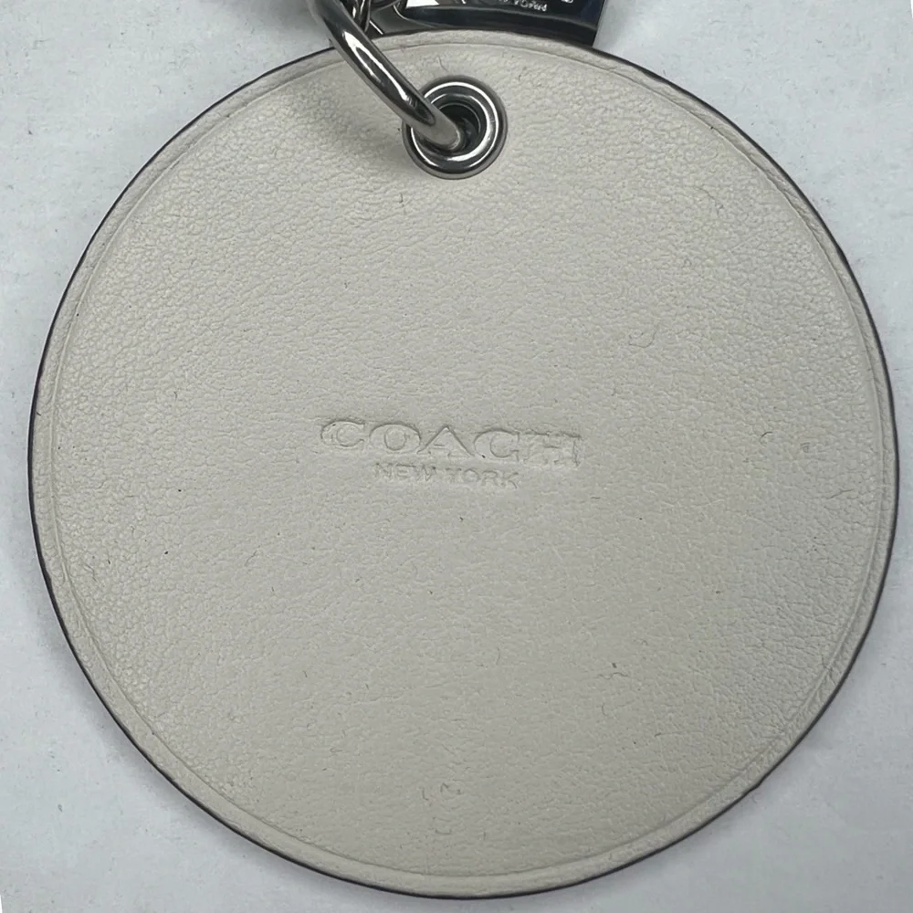 Coach NASA Earth Globe Key Chain Fob F45912 Keychain